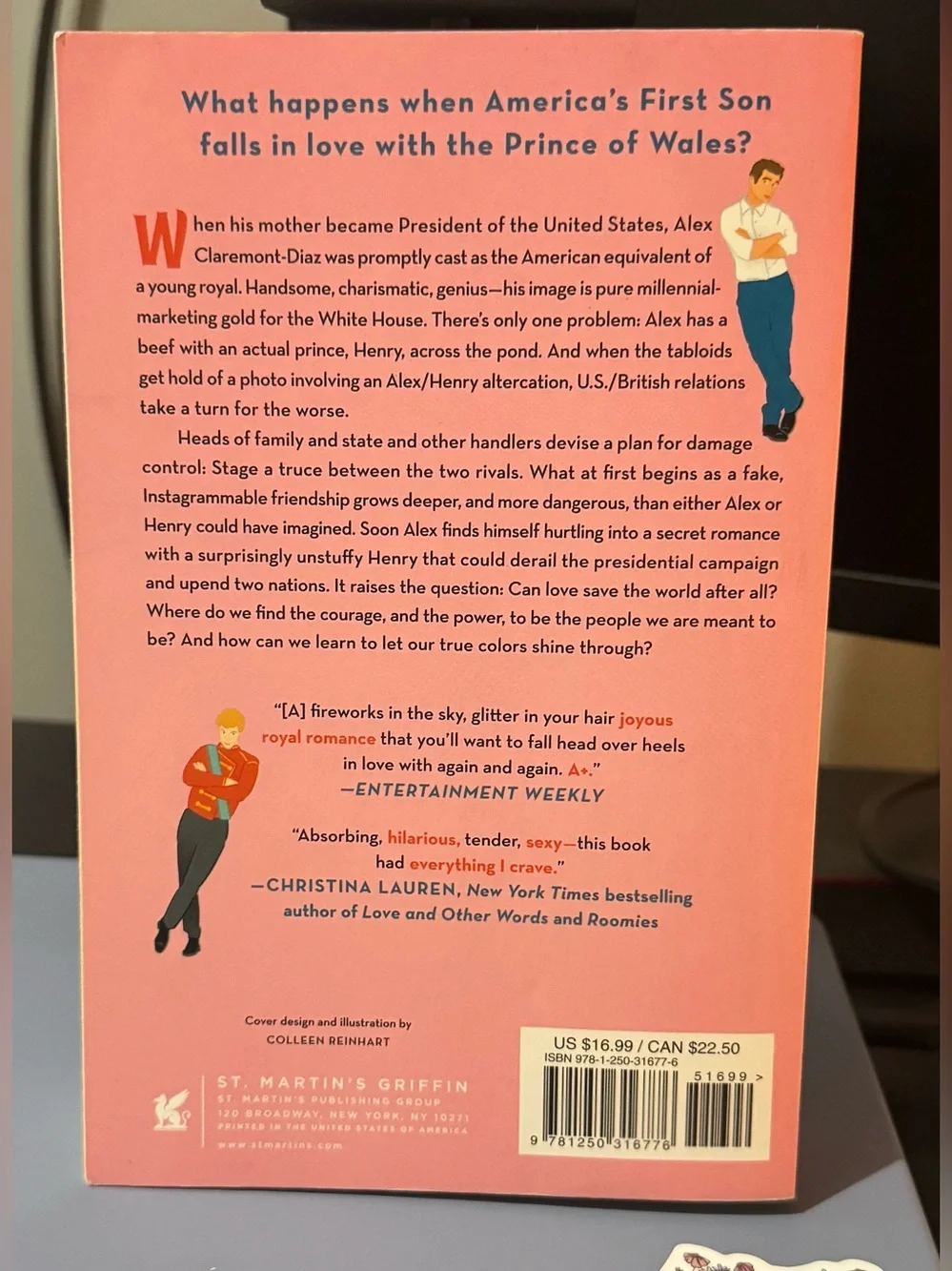 Red, White & Royal Blue by Casey McQuiston — Paperback